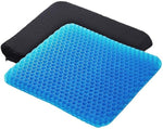 Coussin Coccyx Ergonomique en Gel Alvéolé - Confort d'Assise pour Voiture, Bureau et Maison